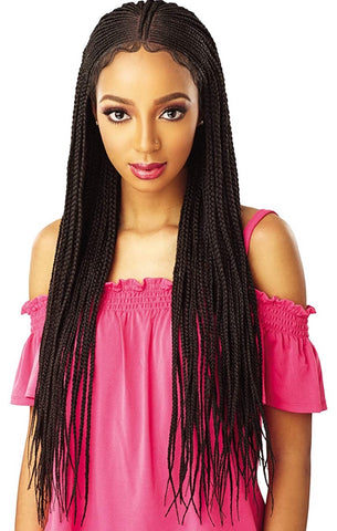 22” Braided wig 13x5 lace front ,Kay