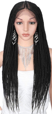 29” 13x7 braided lace Frontal wig